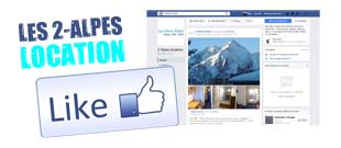 2 alpes location sur facebook